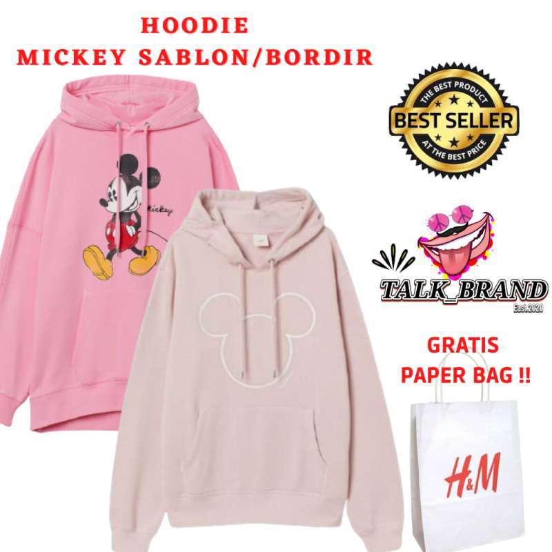 Jual Hoodie H M Pink Polos Model Premium Terbaru Harga Murah Oktober 2024