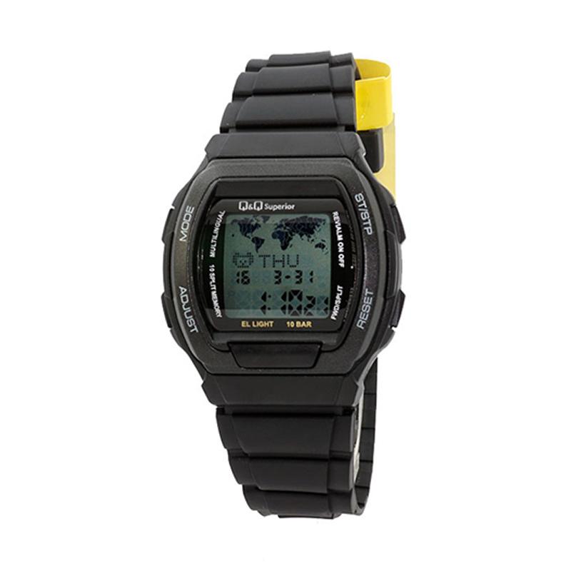 Jual Q Q Data Bank Jam Tangan Pria Original MMW3P101Y di Seller