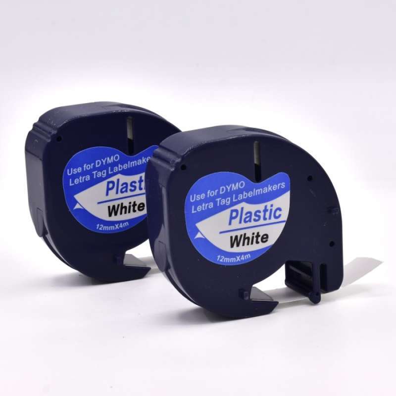 Jual Gratis Ongkir Dymo Letratag Label Tape White Plastic ...
