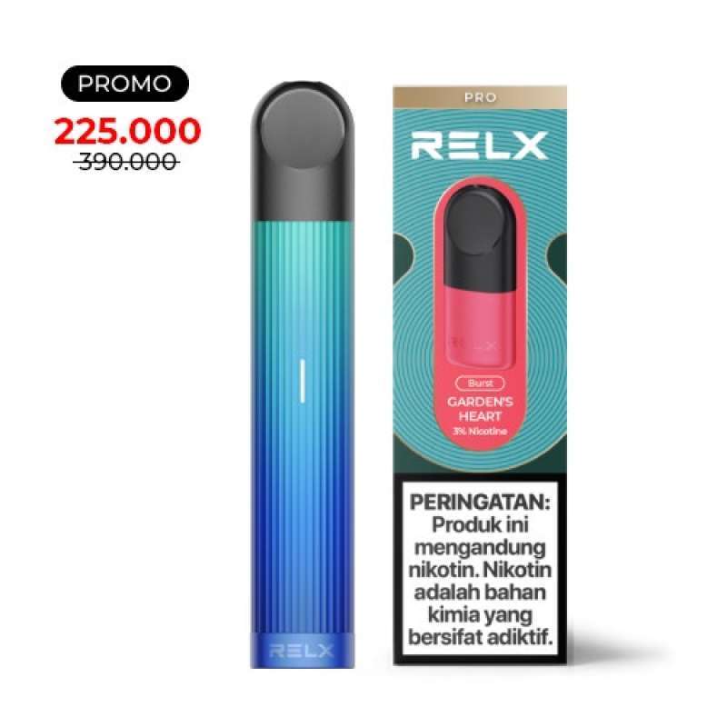 Jual Relx Essential Blue Glow Bundle Device Pod - Gardens Heart Di Seller  Cvsuksesabadi - Manukan Kulon, Kota Surabaya | Blibli
