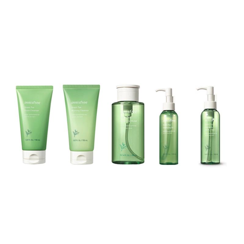 harga innisfree green tea cleansing water