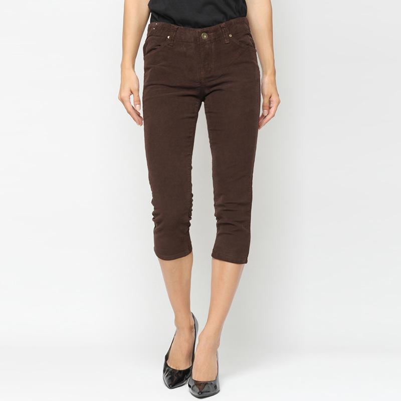 K5710 Ladies 7/8 Corduroy Pants Celana 