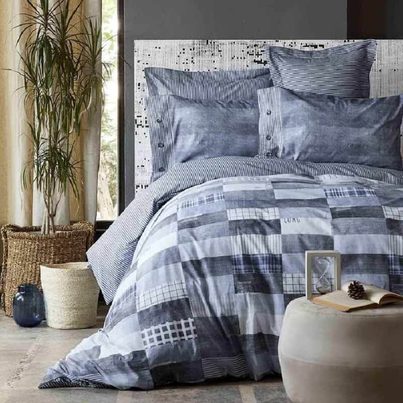 Jual Karaca Indonesia Home Drina Indigo Ranforce Set Bed Cover King Size 200x240 Cm Online November 2020 Blibli Com