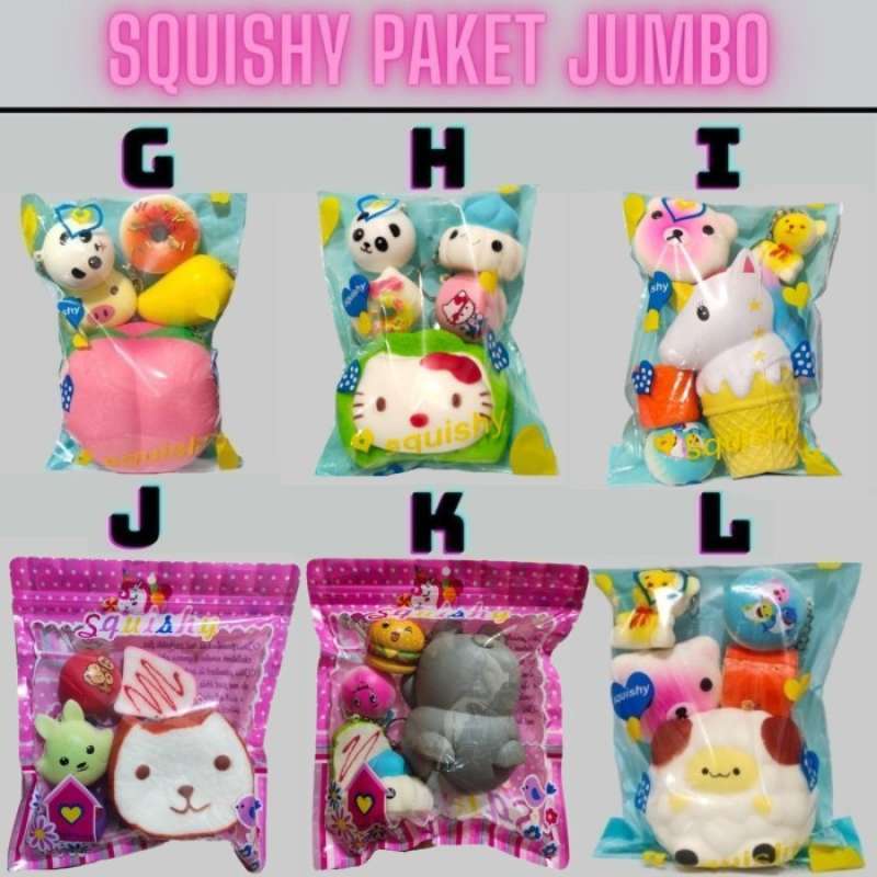 Squishy store paket jumbo