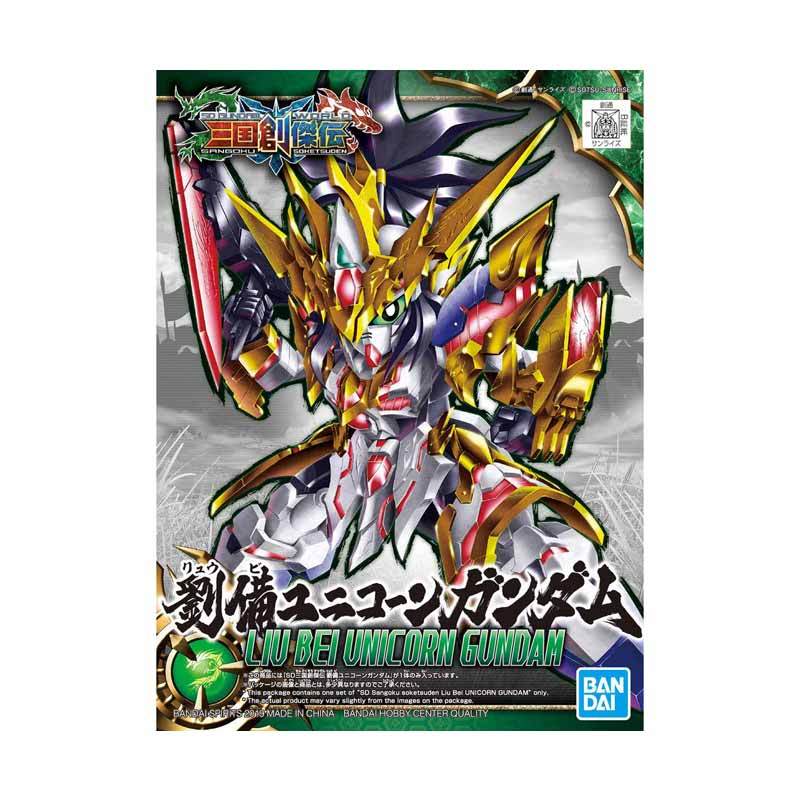 Jual Bandai Sdss Sangoku Soketsuden Liu Bei Unicorn Gundam Model