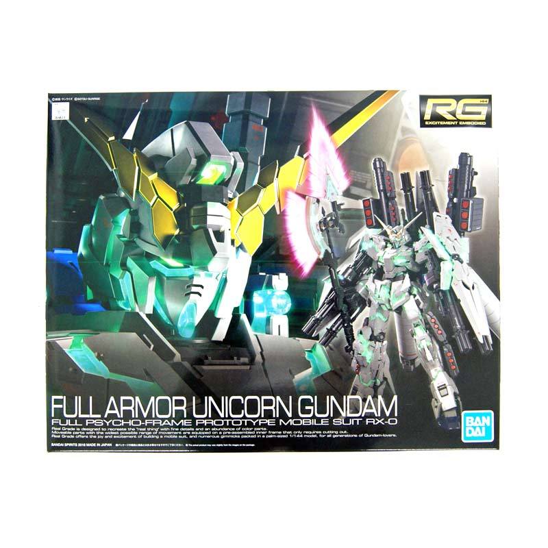 Jual Bandai Rg Full Armor Unicorn Gundam Model Kit 1 144 Online
