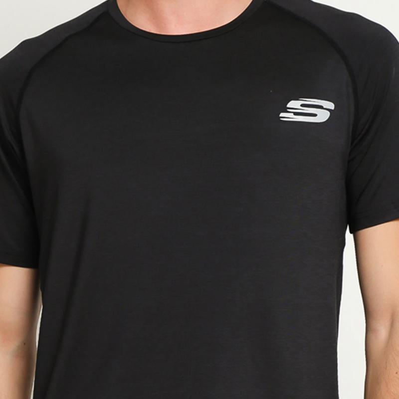 Jual Skechers Men Mx Basic T Shirt Olahraga Pria Skedbmx001bk Online November 2020 Blibli