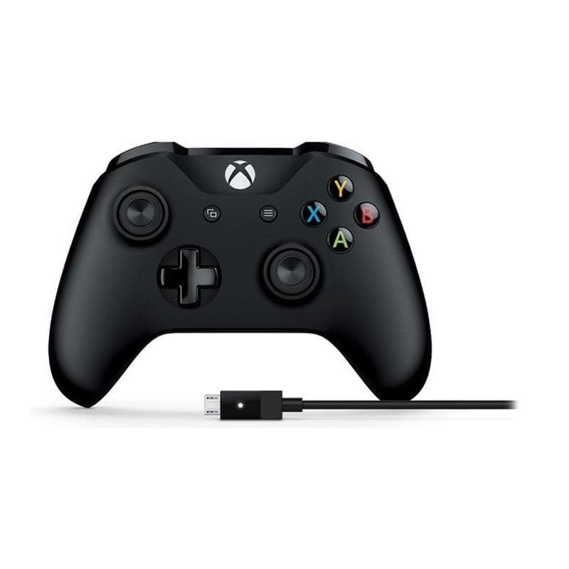Jual Microsoft New Xbox One S Wireless With Bluetooth Cable For Windows Black Online Januari 2021 Blibli