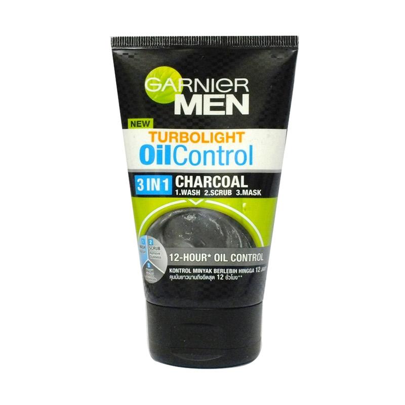 men's face wash garnier