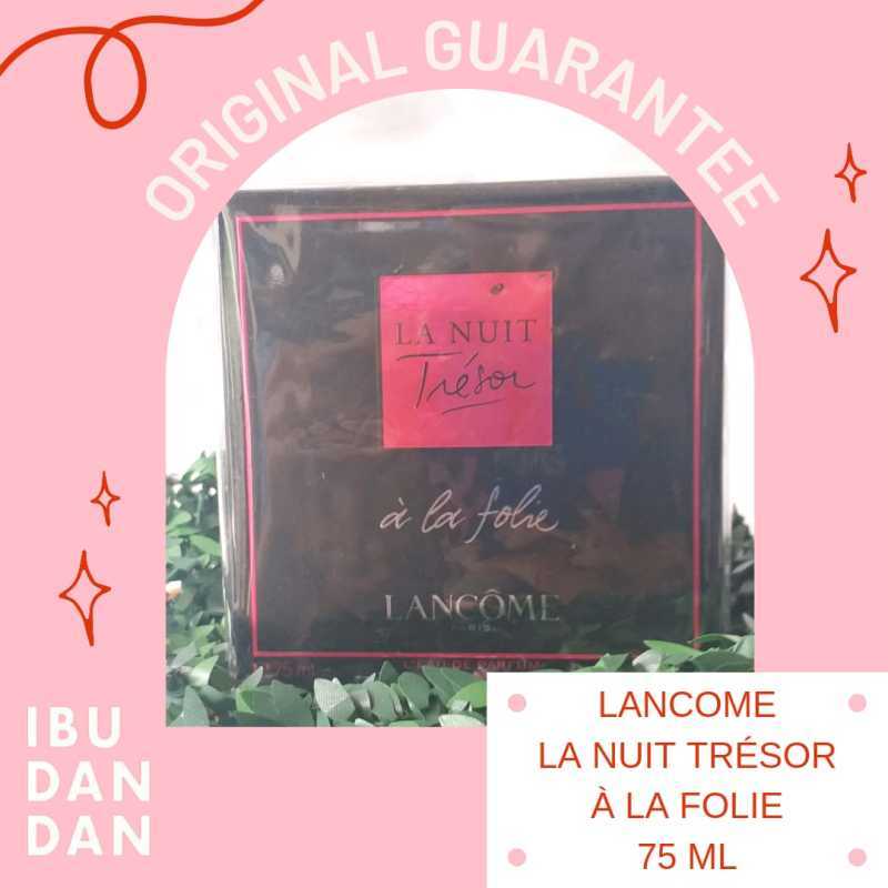 Jual Lancome La Nuit Tresor a La Folie EDP 75ml di Seller Ibudandan - Kota  Jakarta Selatan, DKI Jakarta | Blibli