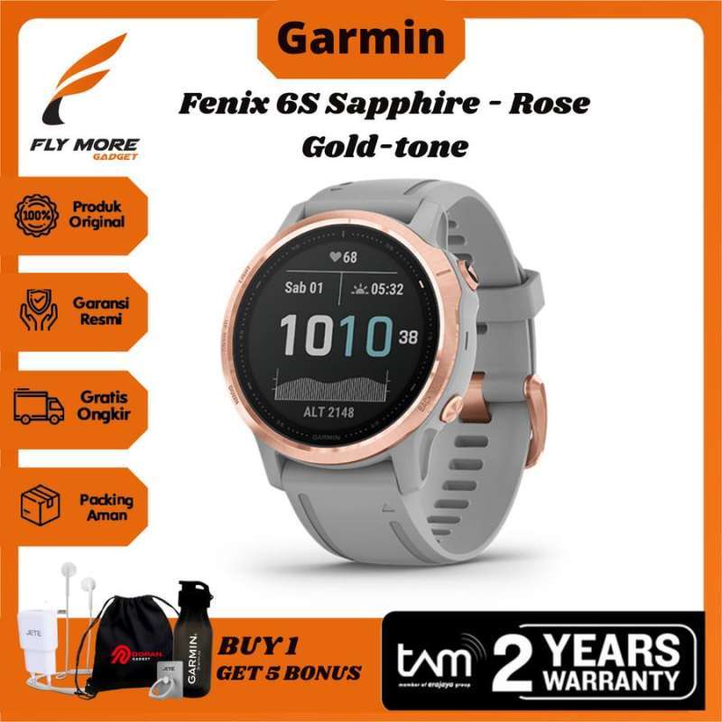 Jual Garmin Fenix 6S Sapphire Rose Gold 