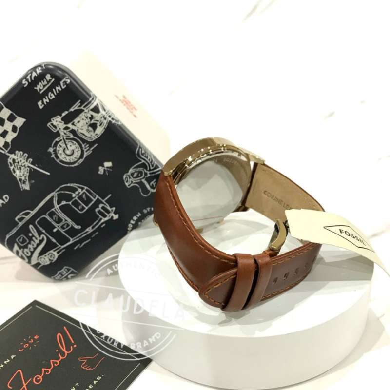 Jual FOSSIL Flynn Chronograph Brown 