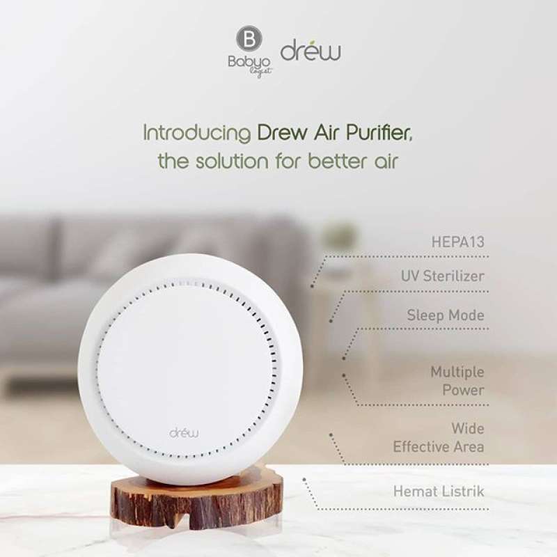 Jual Drew Air Purifier Pure 1 Pembersih Udara air purifier