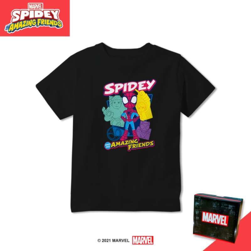 Promo Marvel Kids T-Shirt Spidey And 