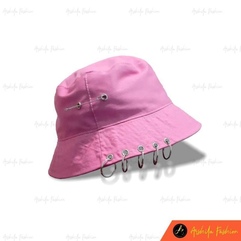Jual TOPI BUCKET HAT KPOP RING ANTING 