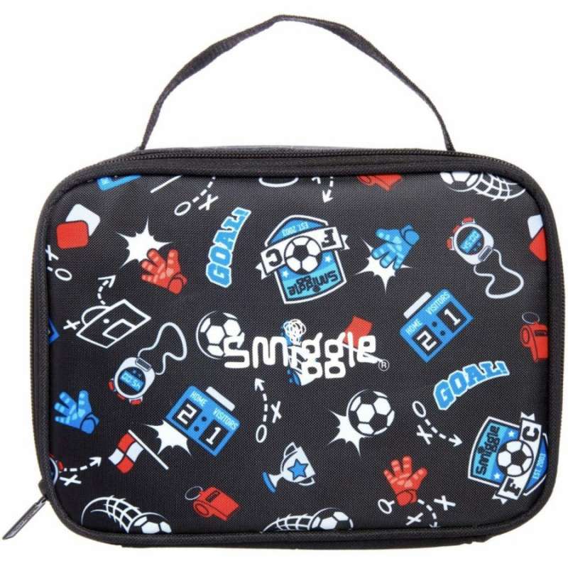 Jual Smiggle Football Square Lunchbag 