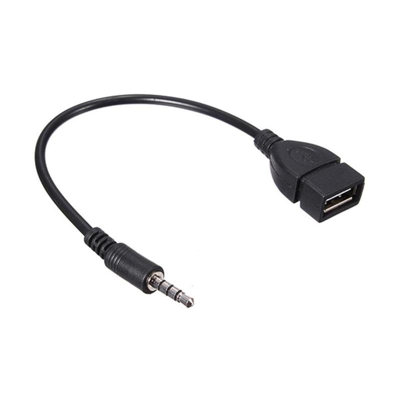 Jual Bluelans Male Audio Aux In Jack To Usb 2 0 Type A Female Otg Converter Cable 3 5 Mm Online Desember 2020 Blibli
