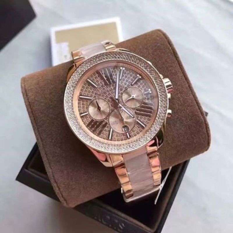 Mk6096 rose gold deals