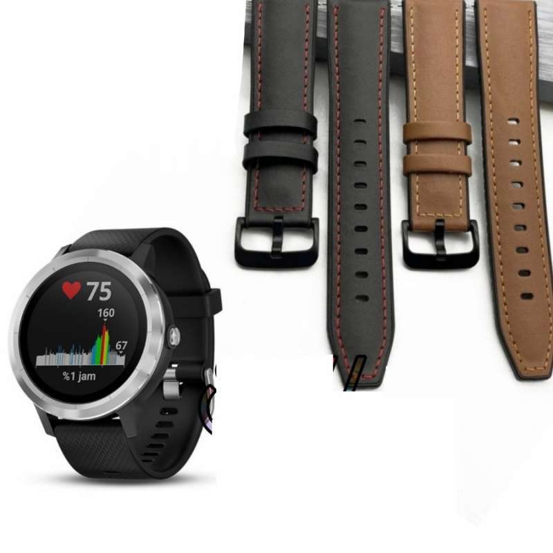 Garmin vivoactive cheap 3 strap leather