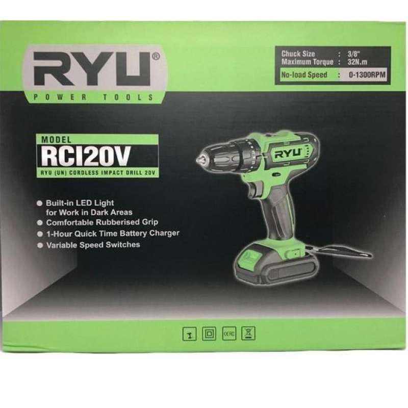 Jual Tekir0 Ryu Cordless Impact Drill Rci 20v Mesin Bor Batre Baterai Rci20 Di Seller Balmond Perkakas Kapuk Kota Jakarta Barat Blibli