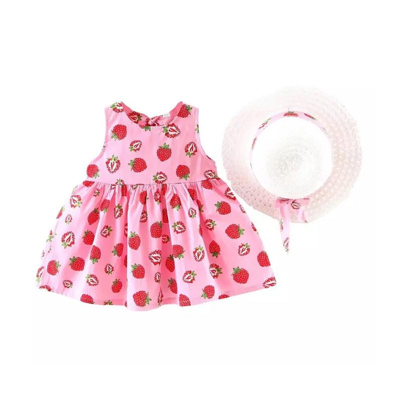 Jual Joyful. Sweet Strawberry Dress 