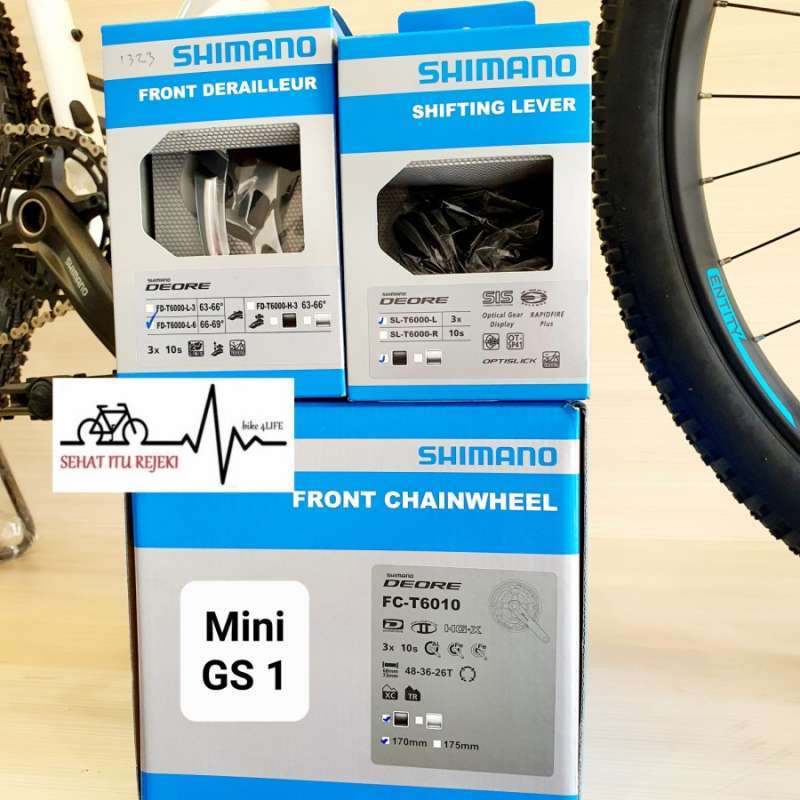 Jual Mini Groupset Shimano Deore T6010 T6000 3 X 10 Speed 48 36