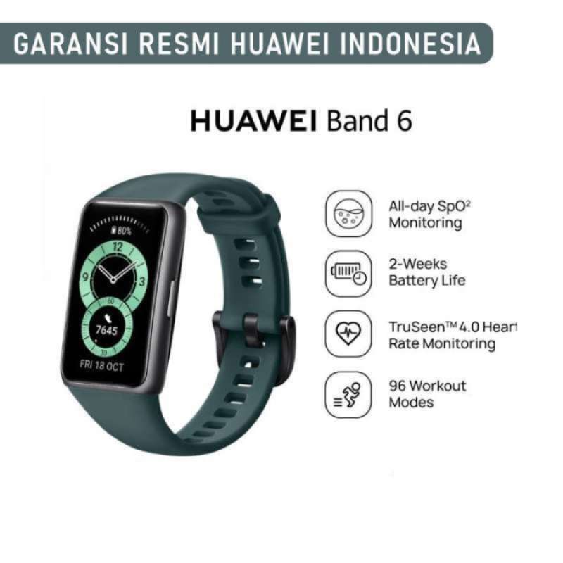 Promo RECOMMEND HUAWEI BAND 6 SPO2 MONITORING GARANSI RESMI SPT MIBAND 5  GALAXY FIT 2 di Seller Store Hanzo - Kota Jakarta Pusat, DKI Jakarta |  Blibli