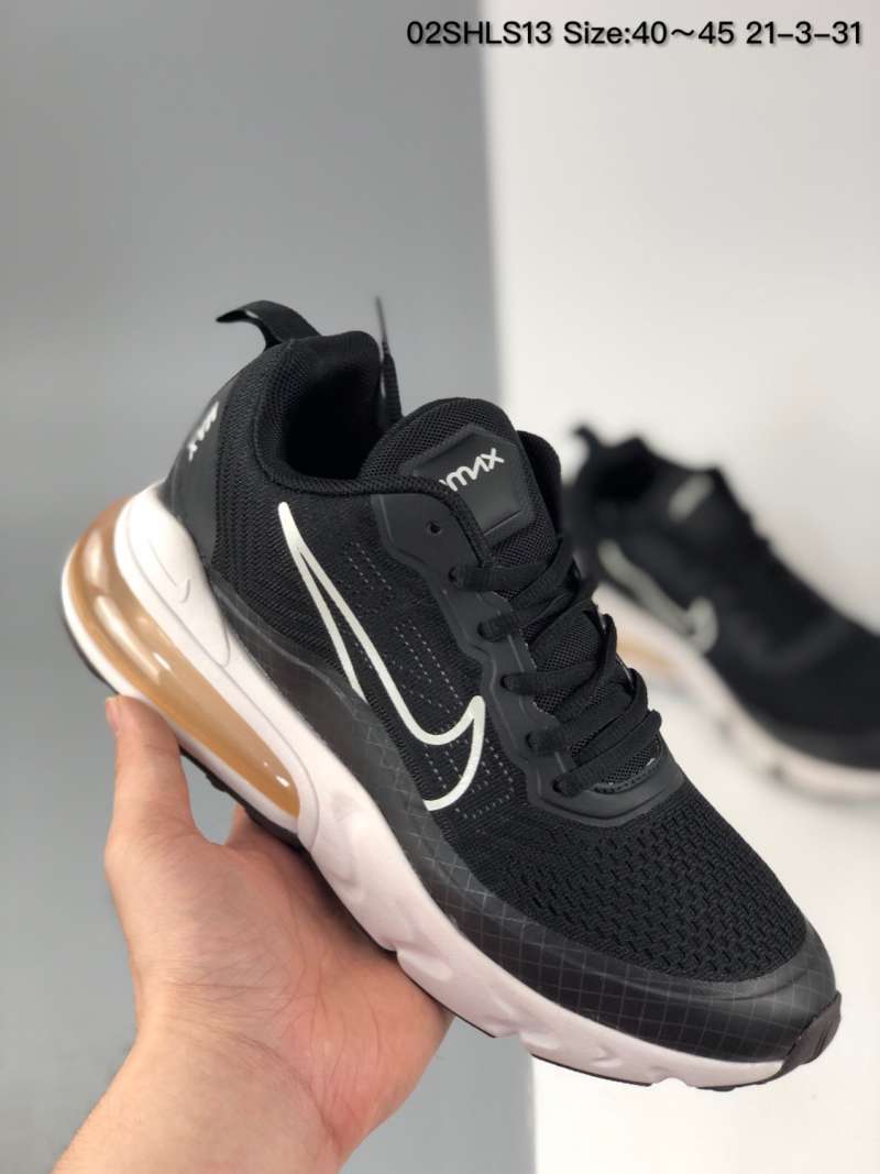 black and white nike react 270