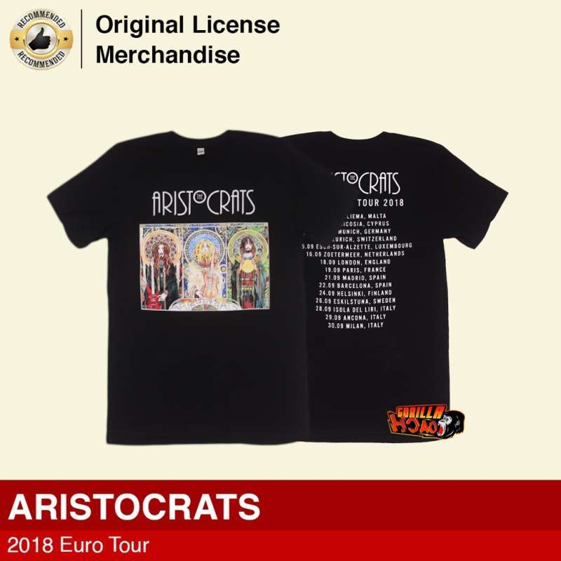 Jual ARISTOCRATS 2018 Europe Tour Kaos 