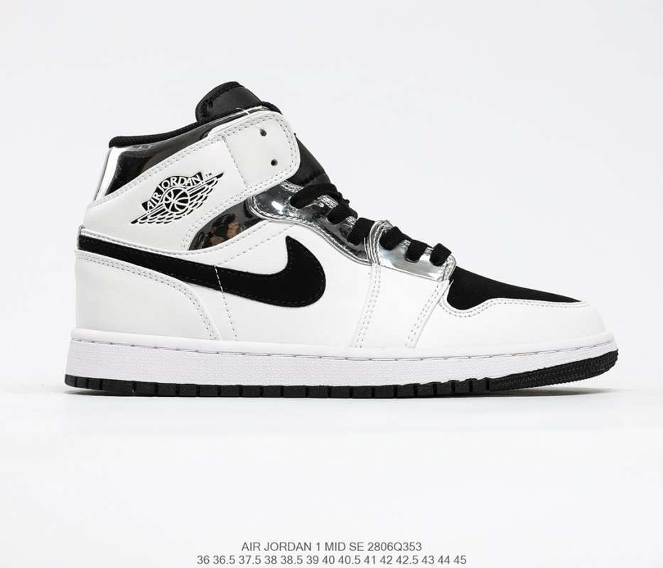 Jual Original NIKE AIR JORDAN 1 Mid NIKE AIR JORDAN AJ1 small Leonard full  leather for 6q353 - 40 di Seller Cao Chengxing Shop - | Blibli