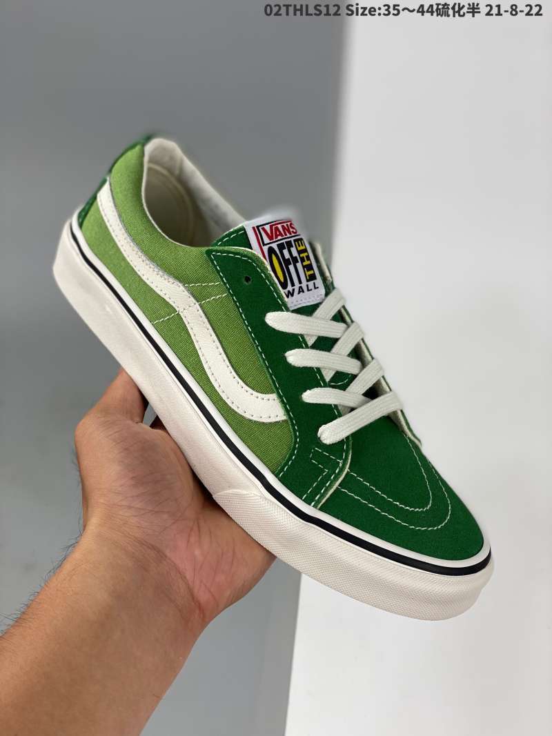 green vans low