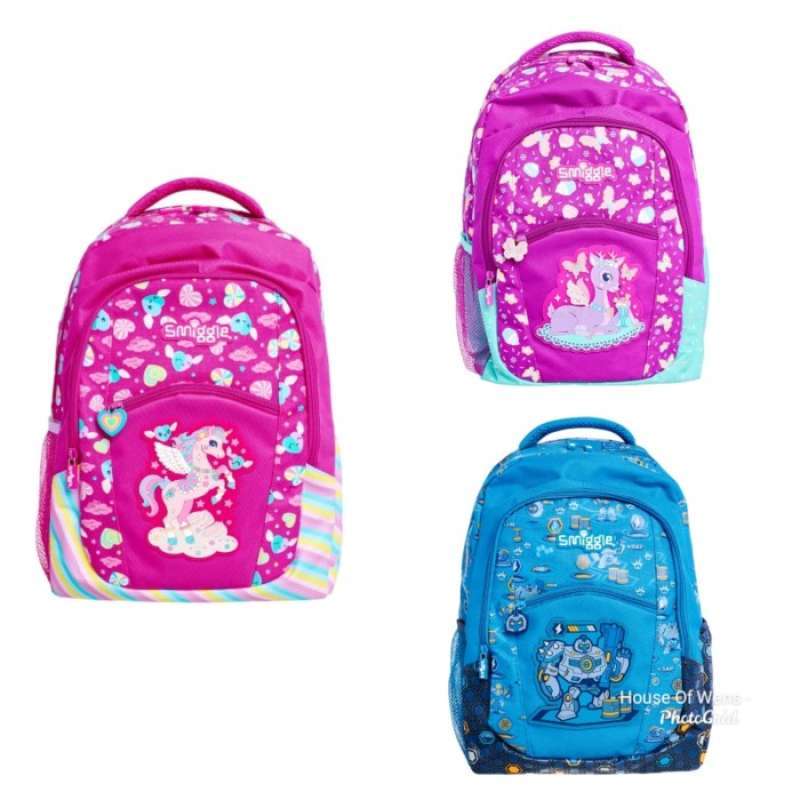 smiggle pink bag