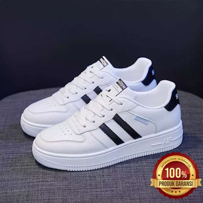Promo Sepatu Sneakers Wanita Korea Dm07 Sepatu Kets Sepatu Wanita Sepatu Santai Fashion Wanita Sepatu Tali Wanita Sepatu Sneakaers Wanita 37 Putih Polos Diskon 50 Di Seller Nyantol Store Margajaya Ko...