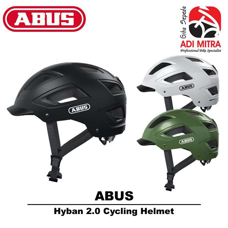 Jual Abus Hyban 2.0 Urban Bike Helmet 