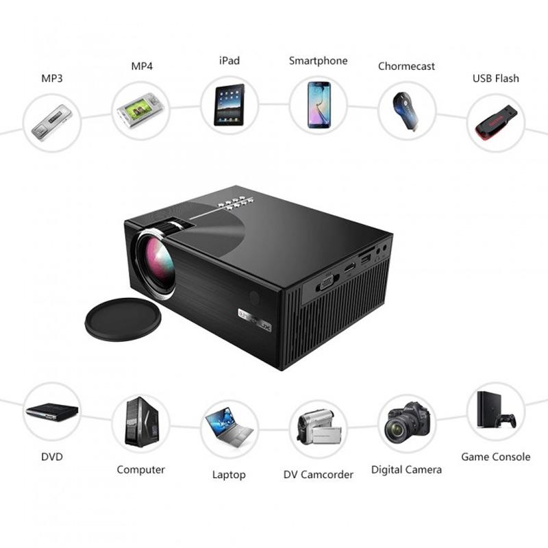 cheerlux c7 wifi and tv tuner mini led projector 1500 lumens 1080p