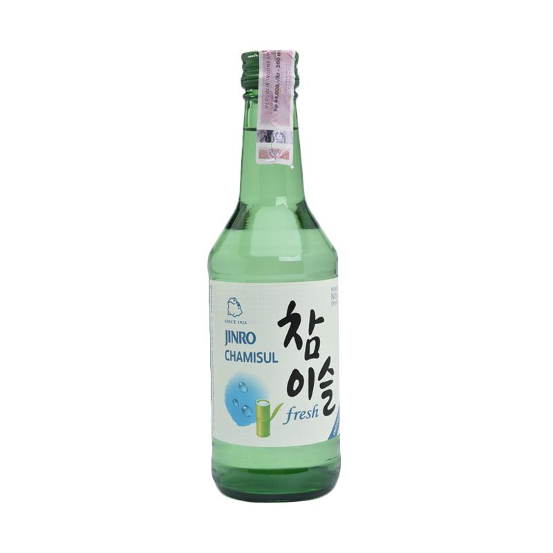 Jual Jinro Chamisul Original Fresh Soju Minuman Alkohol 360 Ml