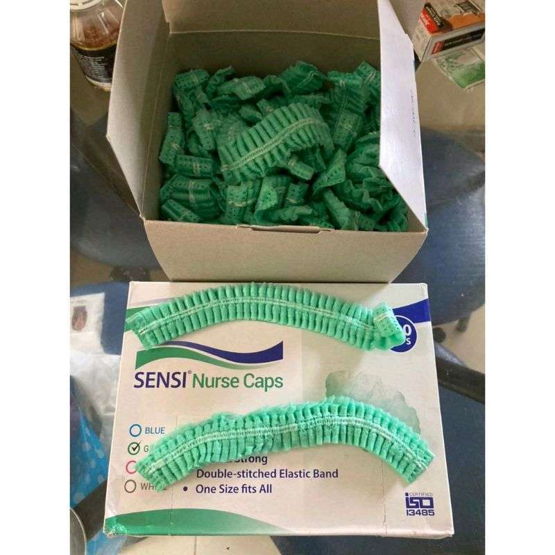 Jual Nurse Cap Sensi Isi 25 / Hairnet 