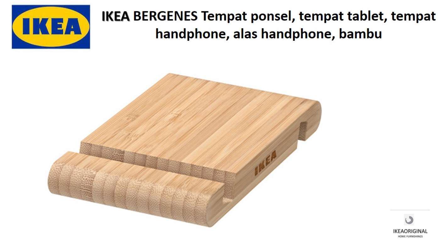Promo Ikea Bergenes Phone Stand di Seller IKEAORIGINAL - Kota Tangerang,  Banten | Blibli