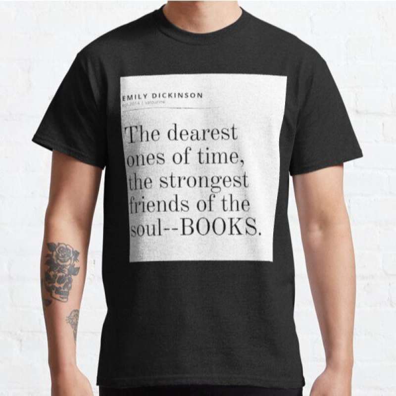Literary Lit T-shirt 6971 Sablon DTF 