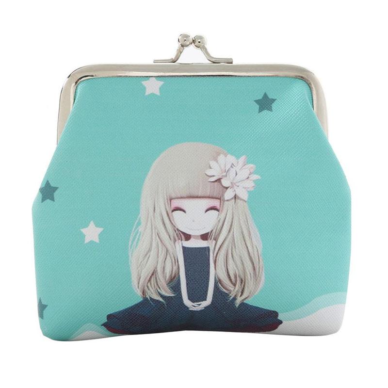 Maple Memories Peacock Animal Portable Canvas Coin Purse Change Purse Pouch Mini Wallet Gifts For Women Girls