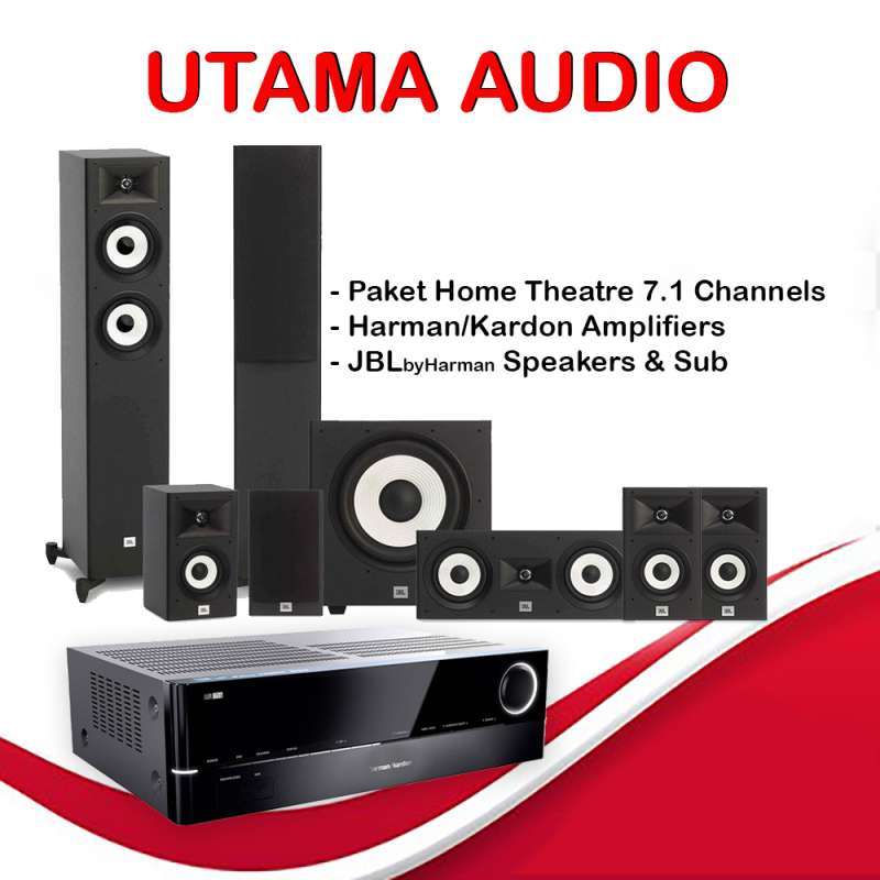 Jbl home theatre 7.1 top