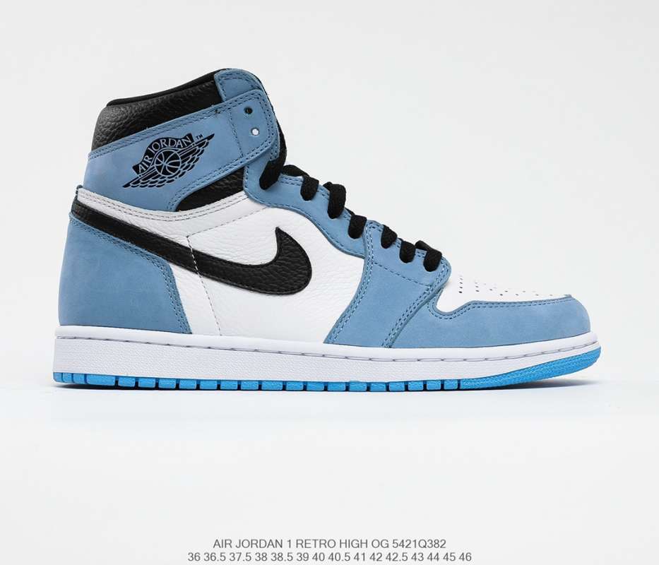 carolina blue and black jordans