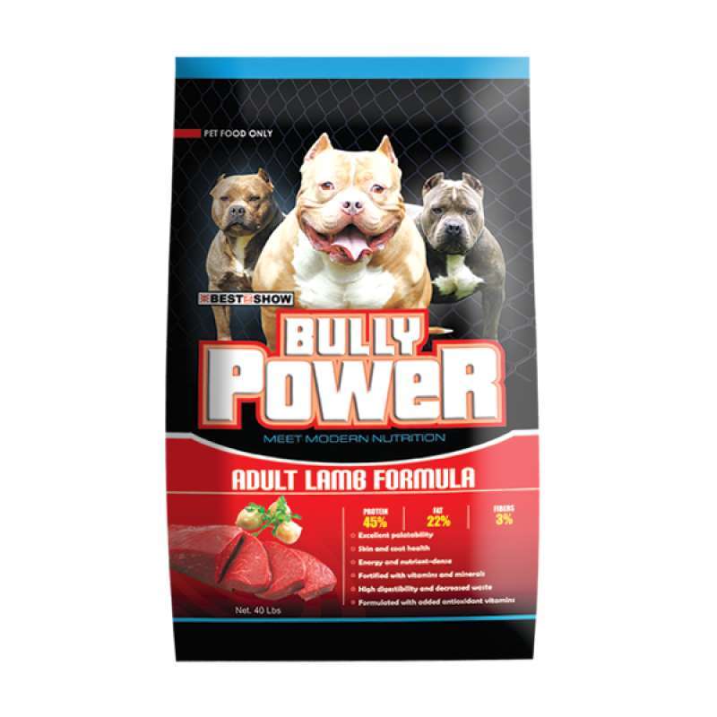 Bully power hot sale dog food