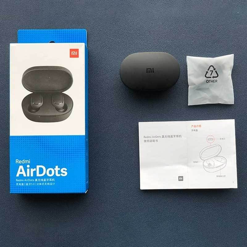 xiaomi mi true wireless earbuds basic redmi tws airdots bluetooh 5 0