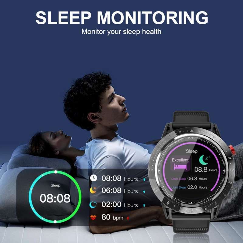Promo LOKMAT Comet Smart Watch 1.3 Inci Layar Sentuh Monitor Detak Jantung  Tahan Air Gelang Olahraga Mendukung Android ios di Seller JUNGUAN Official  Store - China | Blibli