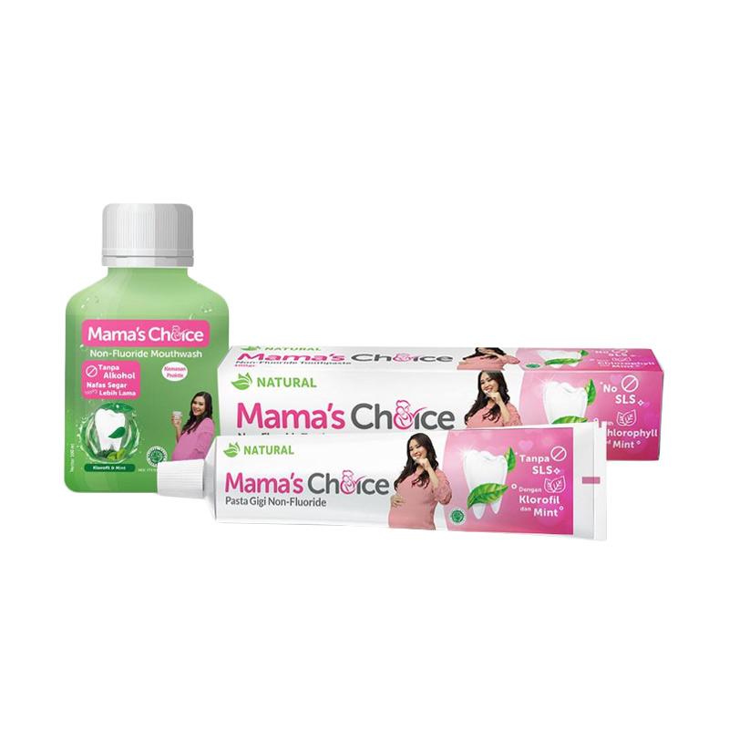 Jual Mama S Choice Pasta Gigi Mouthwash Khusus Ibu Hamil Menyusui Set Bundle Online Desember 2020 Blibli