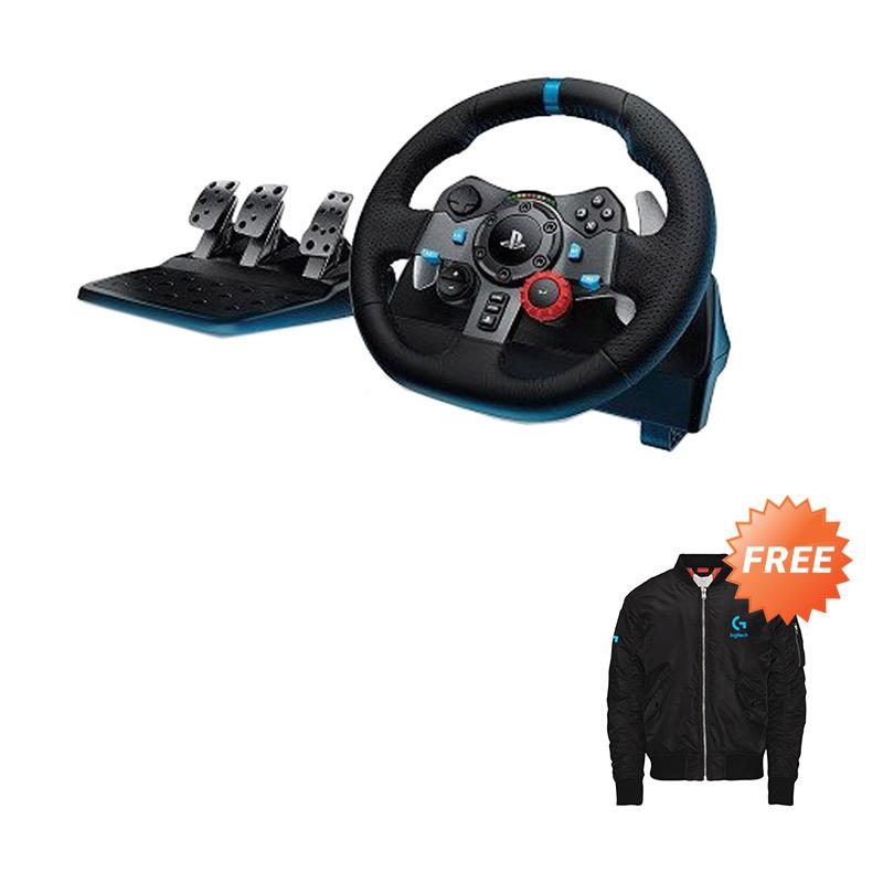 Jual Logitech G29 Driving Force Gaming Controller Free Logitech G Bomber Jacket Online November 2020 Blibli Com