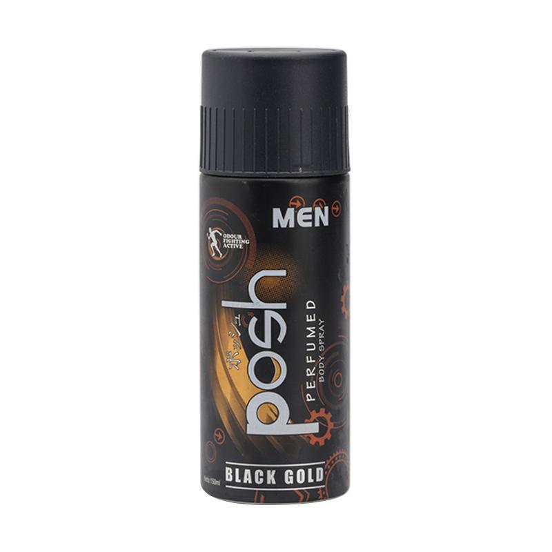 Jual Smg Jog Solo Posh Men Black Gold Body Spray 150 Ml Botol Online November 2020 Blibli