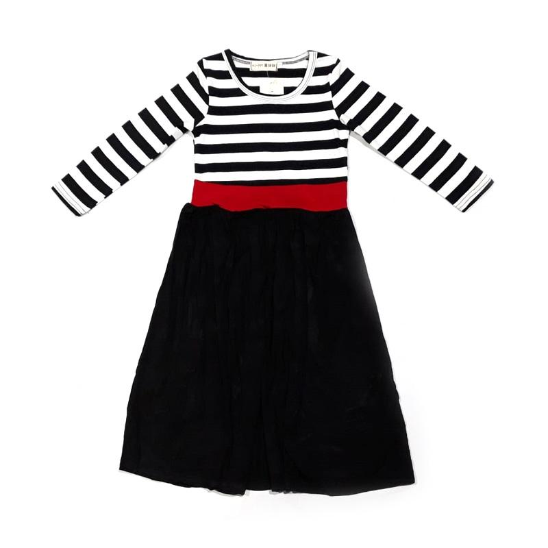 Jual Verina Baby Hi Mm Stripe Dress Anak Perempuan Black Online Agustus 2020 Blibli Com