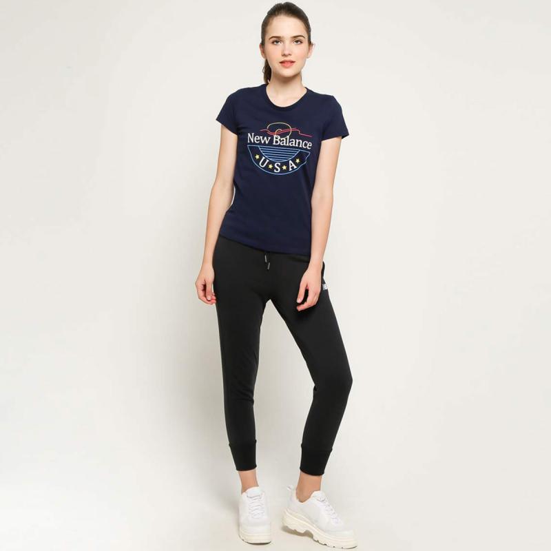 Jual New Balance Women USA Tee T-shirt 